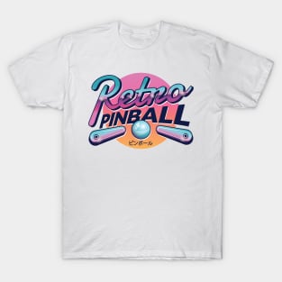 Retro Pinball design T-Shirt